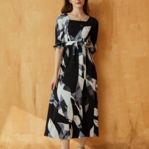 spark nigh party dress green